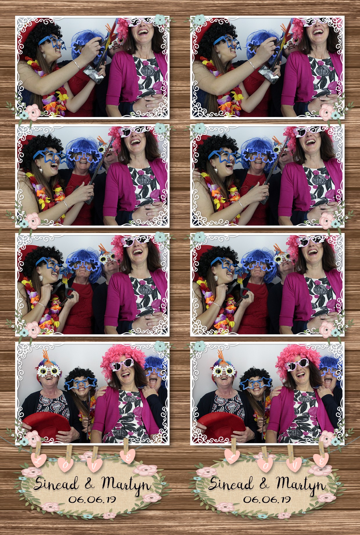 Sinead and Martyn's Wedding | View more photos from the event at gallery.myphotoboothexperience.co.uk/u/MyPhotoBoothExperienceLtd/Sinead-and-Martyns-Wedding